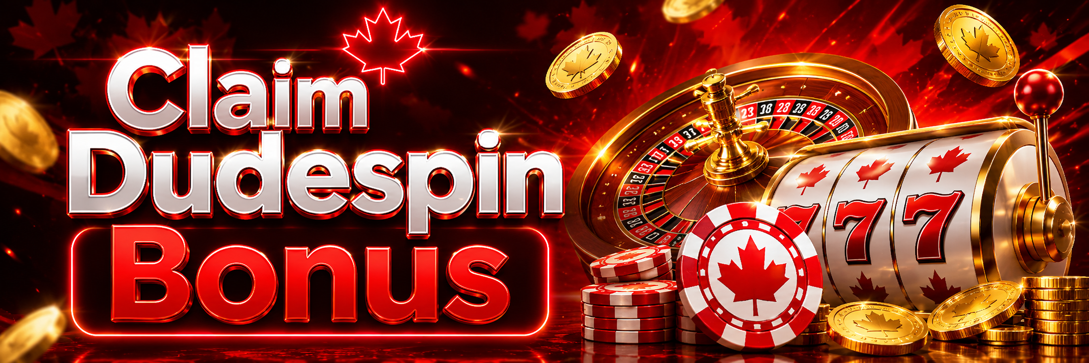 Dudespin Casino Canada banner 2
